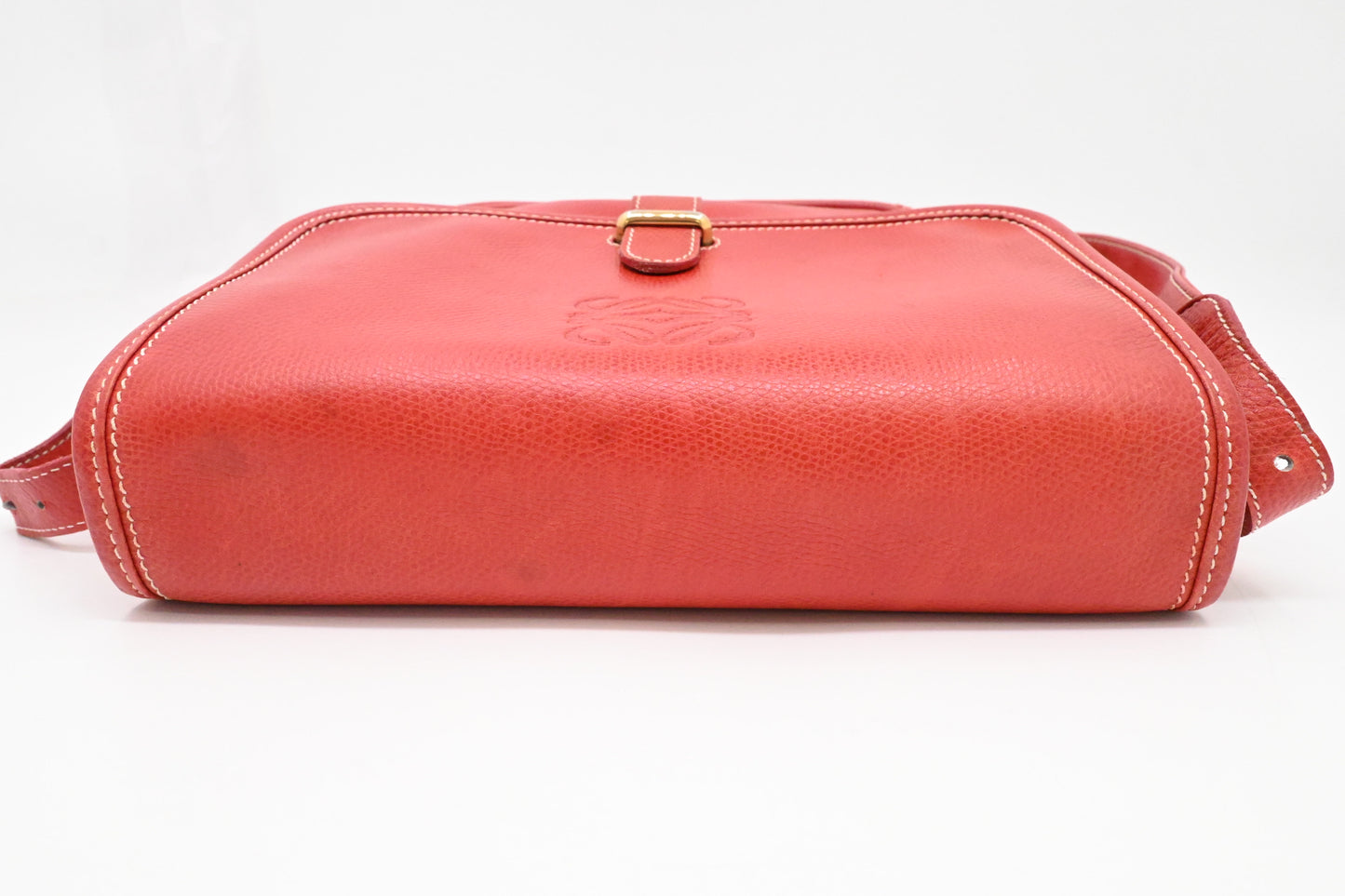 Loewe Crossbody Bag in Red Leather