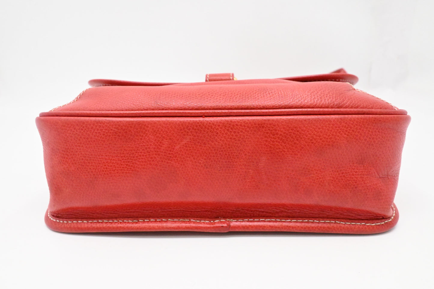 Loewe Crossbody Bag in Red Leather