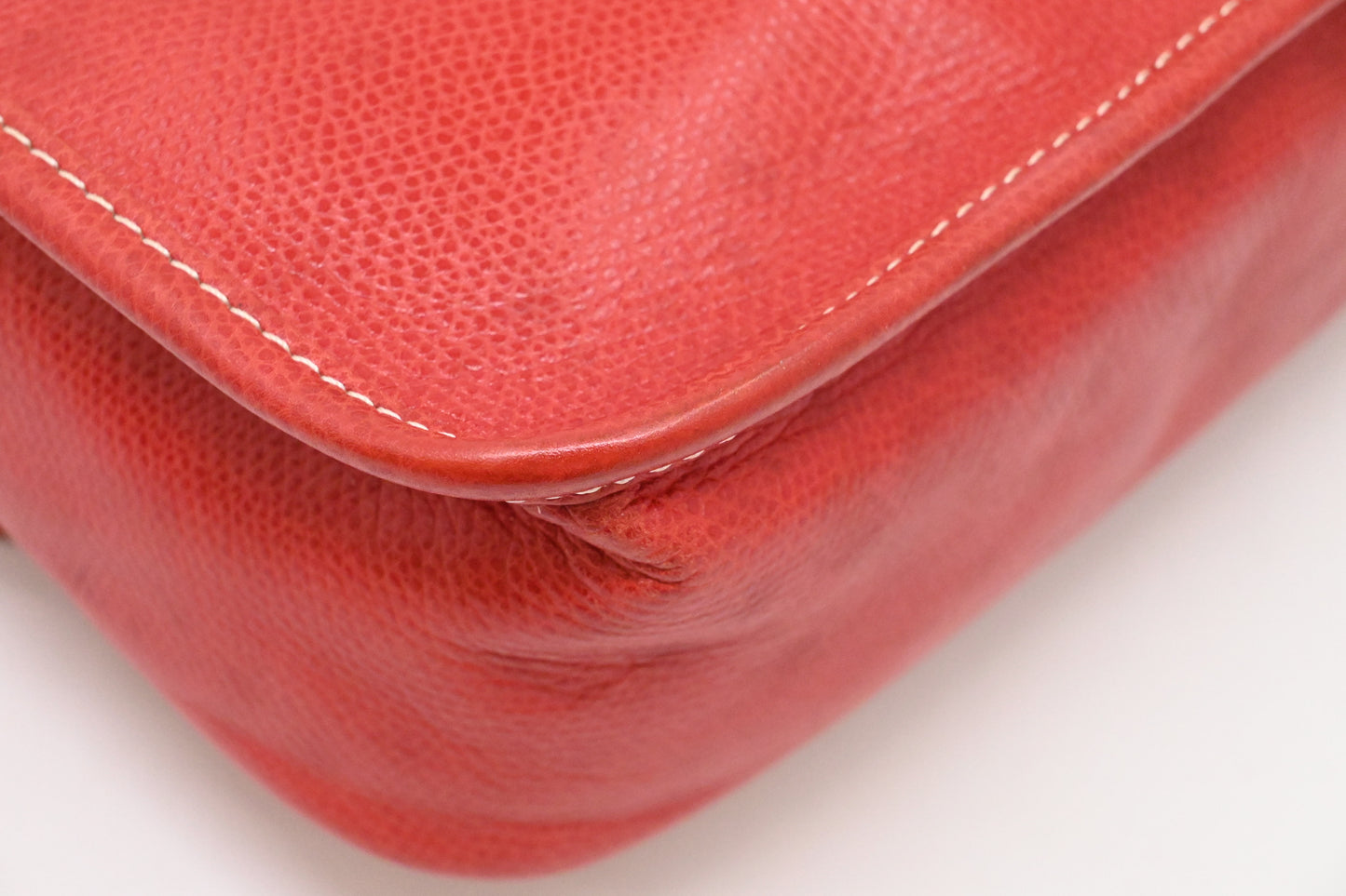 Loewe Crossbody Bag in Red Leather