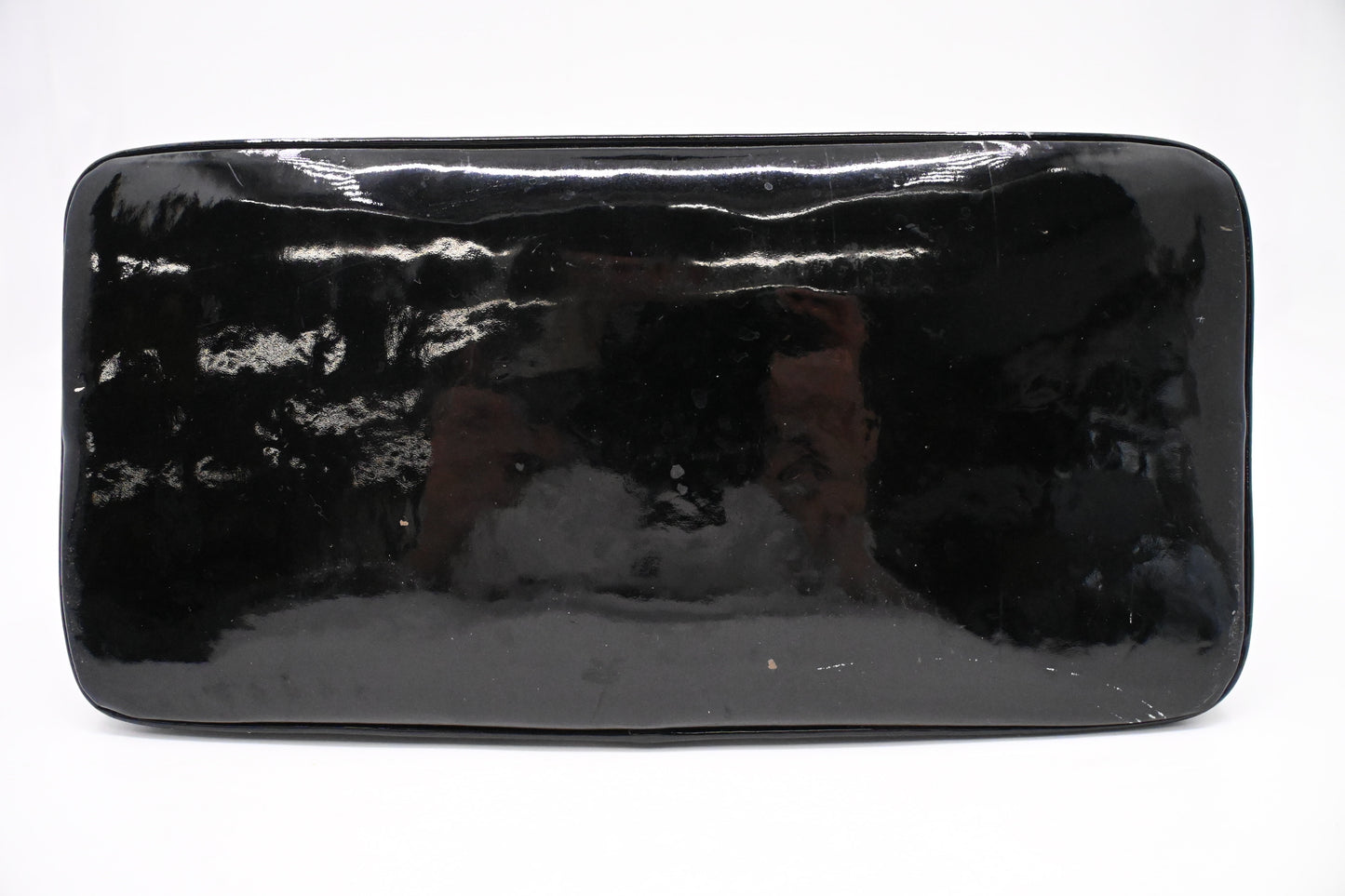 Chanel Medallion Tote in Black Patent Leather