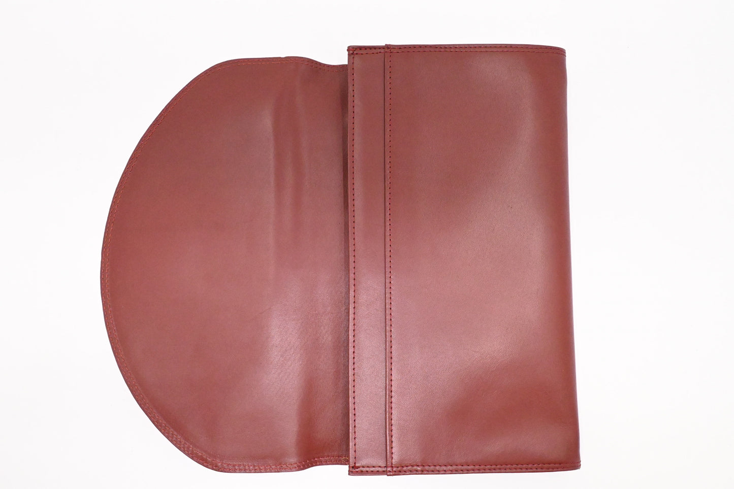 Cartier Clutch in Burgundy Leather