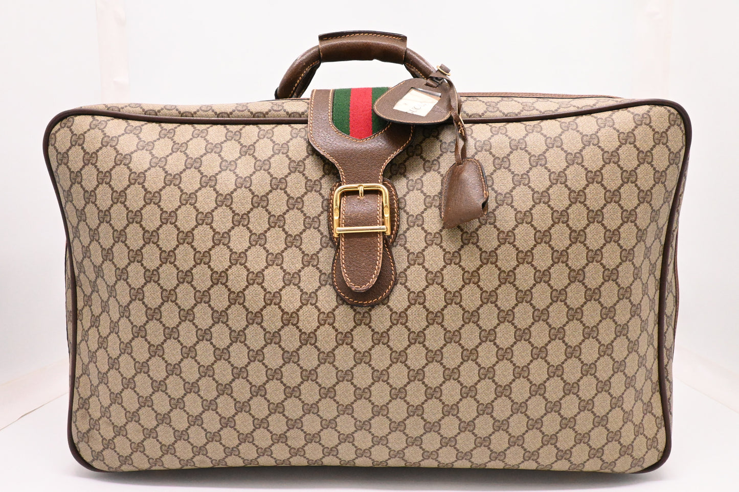 Gucci Suitcase 55 in GG Supreme Canvas