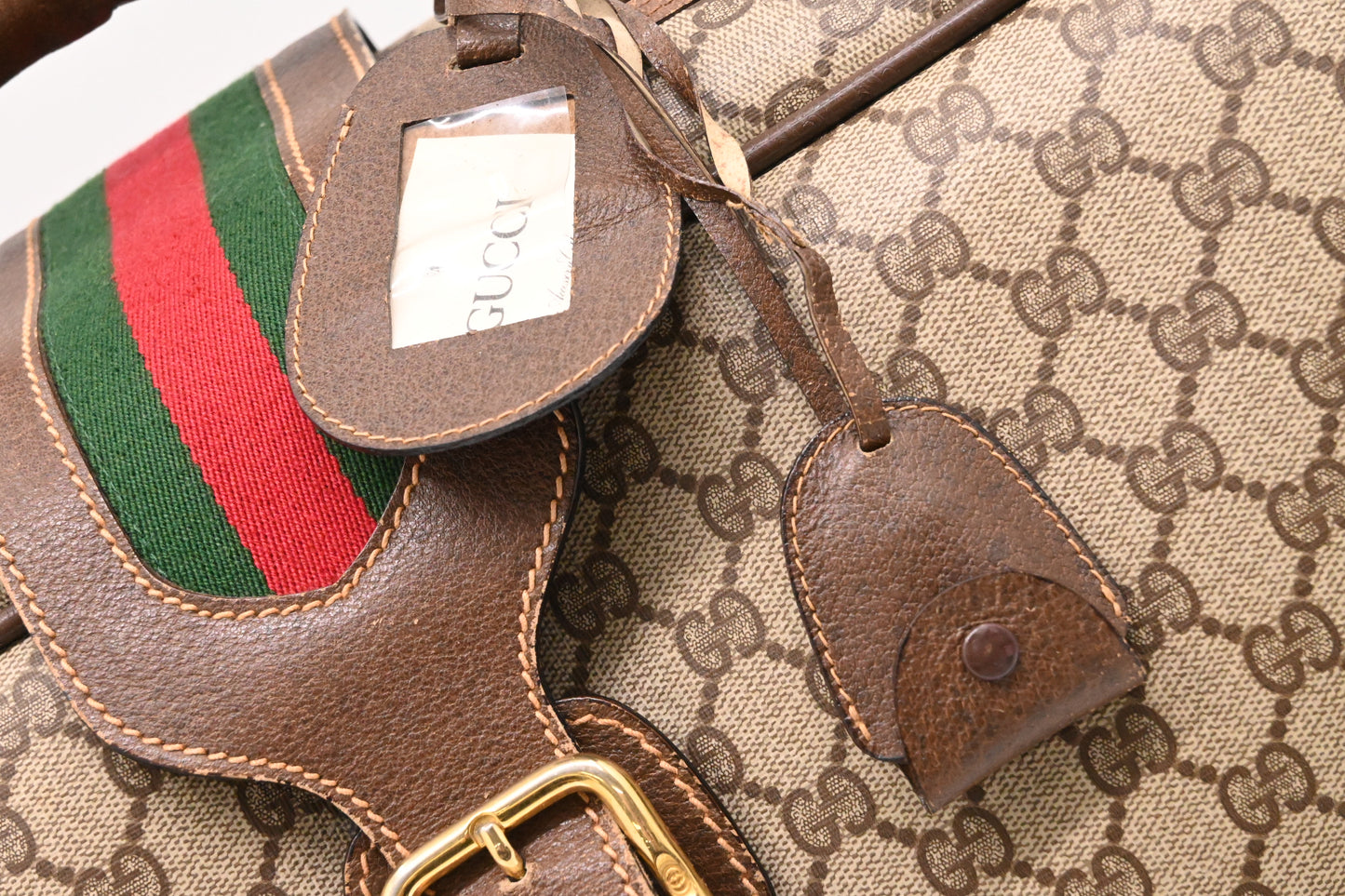 Gucci Suitcase 55 in GG Supreme Canvas