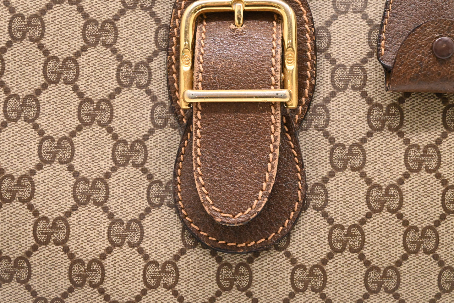 Gucci Suitcase 55 in GG Supreme Canvas