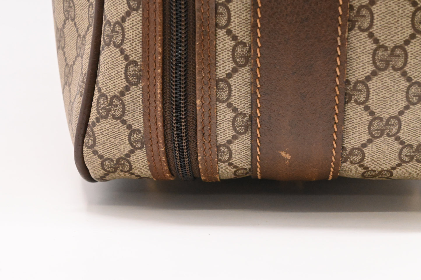 Gucci Suitcase 55 in GG Supreme Canvas