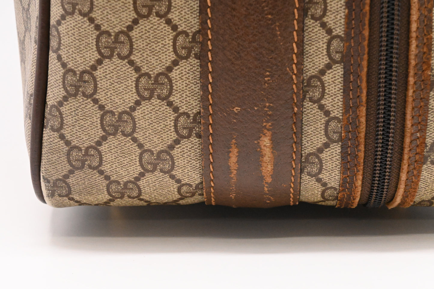 Gucci Suitcase 55 in GG Supreme Canvas