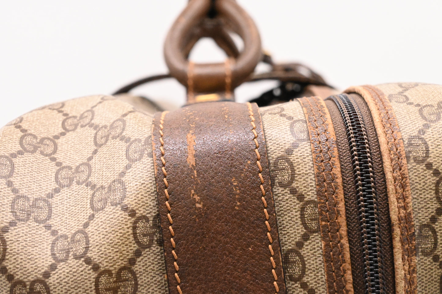 Gucci Suitcase 55 in GG Supreme Canvas