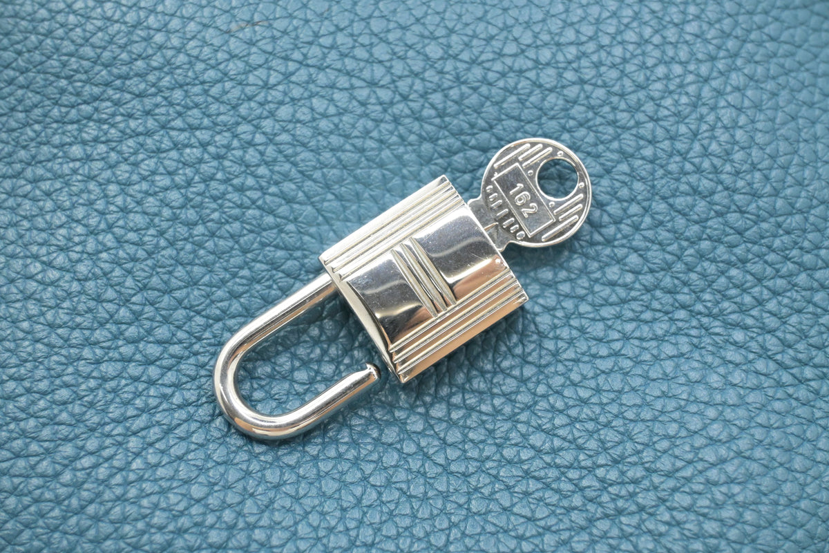Hermes Picotin 18 in Blue Clemence Leather