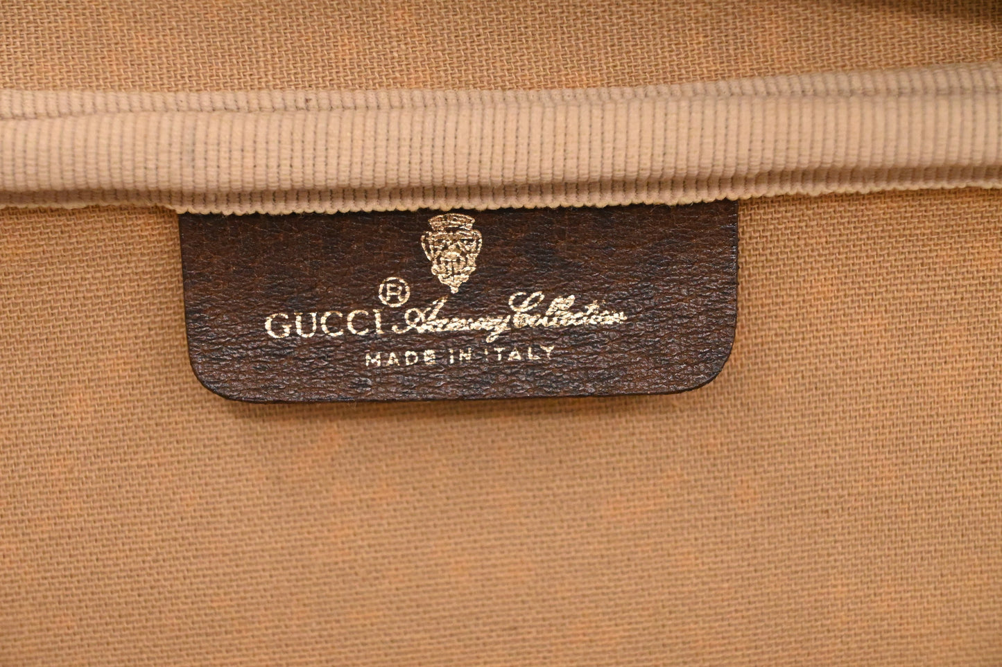 Gucci Suitcase 55 in GG Supreme Canvas