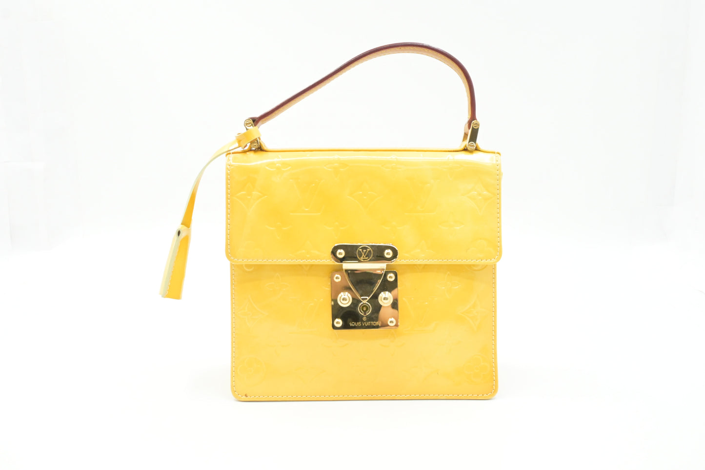 Louis Vuitton Spring Street in Yellow Vernis Leather