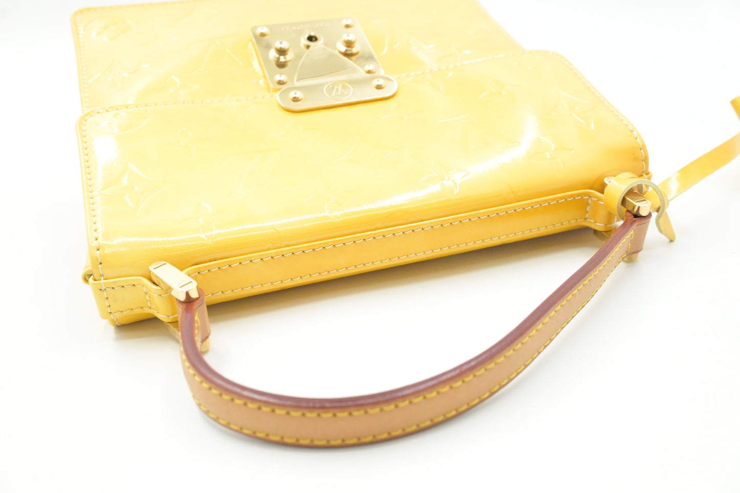 Louis Vuitton Spring Street in Yellow Vernis Leather