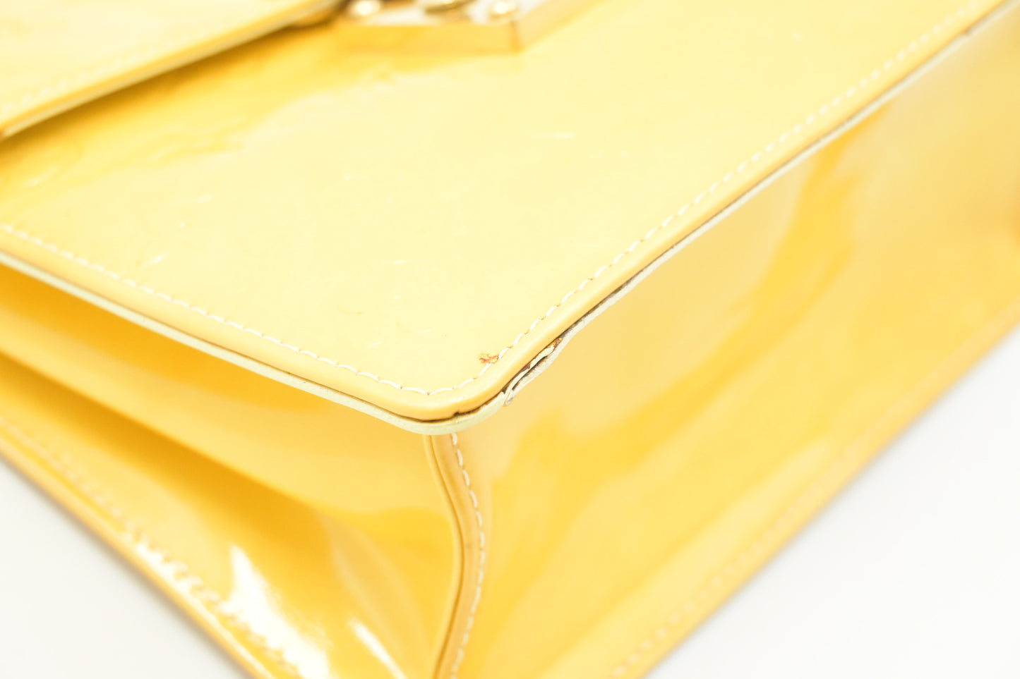Louis Vuitton Spring Street in Yellow Vernis Leather