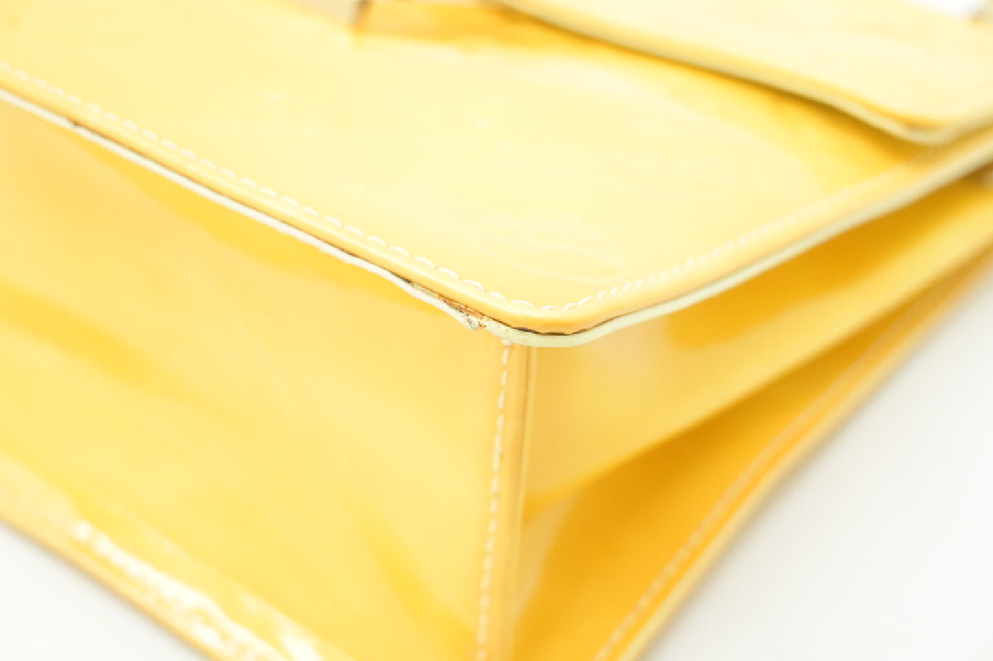 Louis Vuitton Spring Street in Yellow Vernis Leather