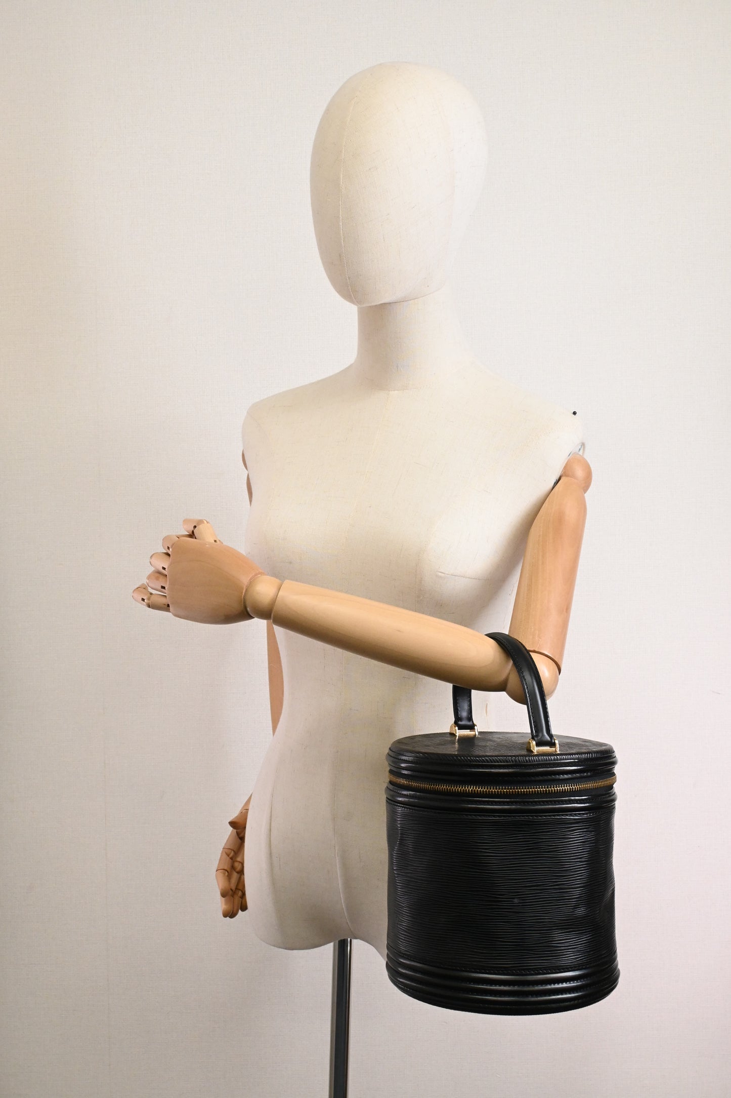 Louis Vuitton Cannes in Black Epi Leather