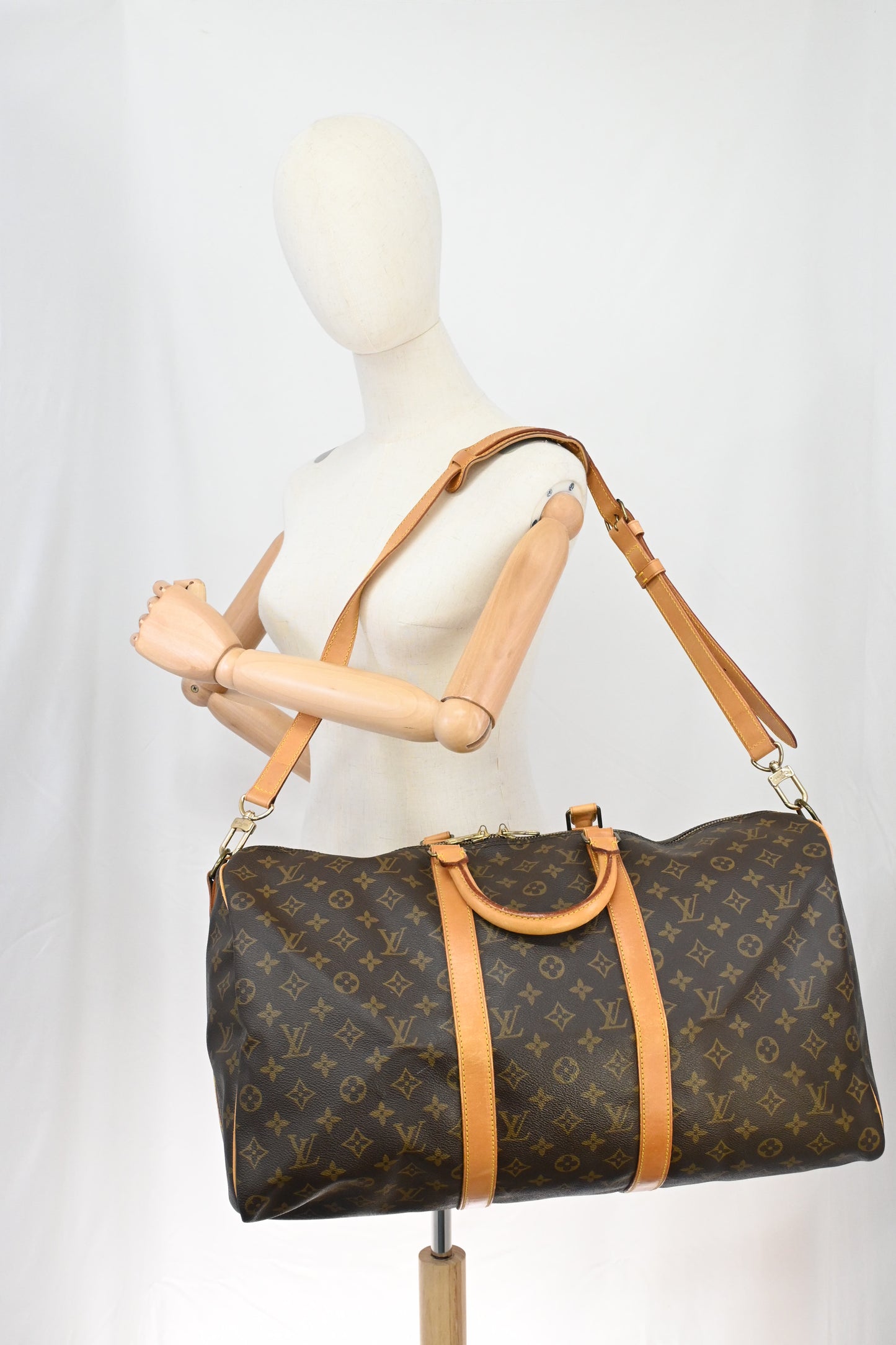 Louis Vuitton Keepall 50 Bandouliere in Monogram Canvas