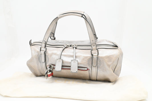 Chloe Paddington Boston Bag in Champagne Leather