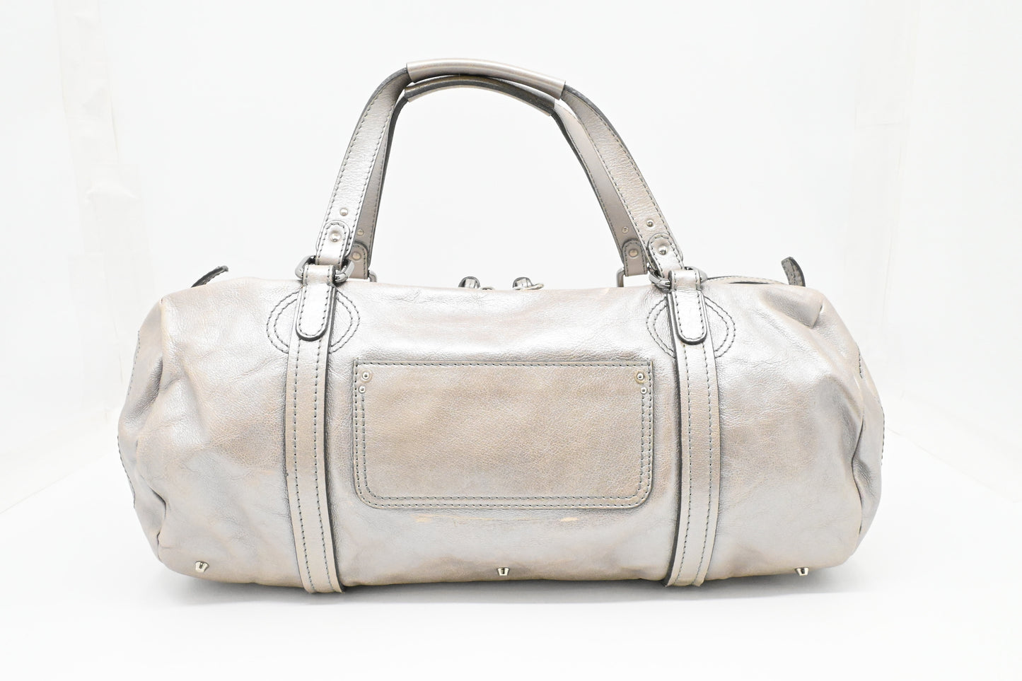 Chloe Paddington Boston Bag in Champagne Leather