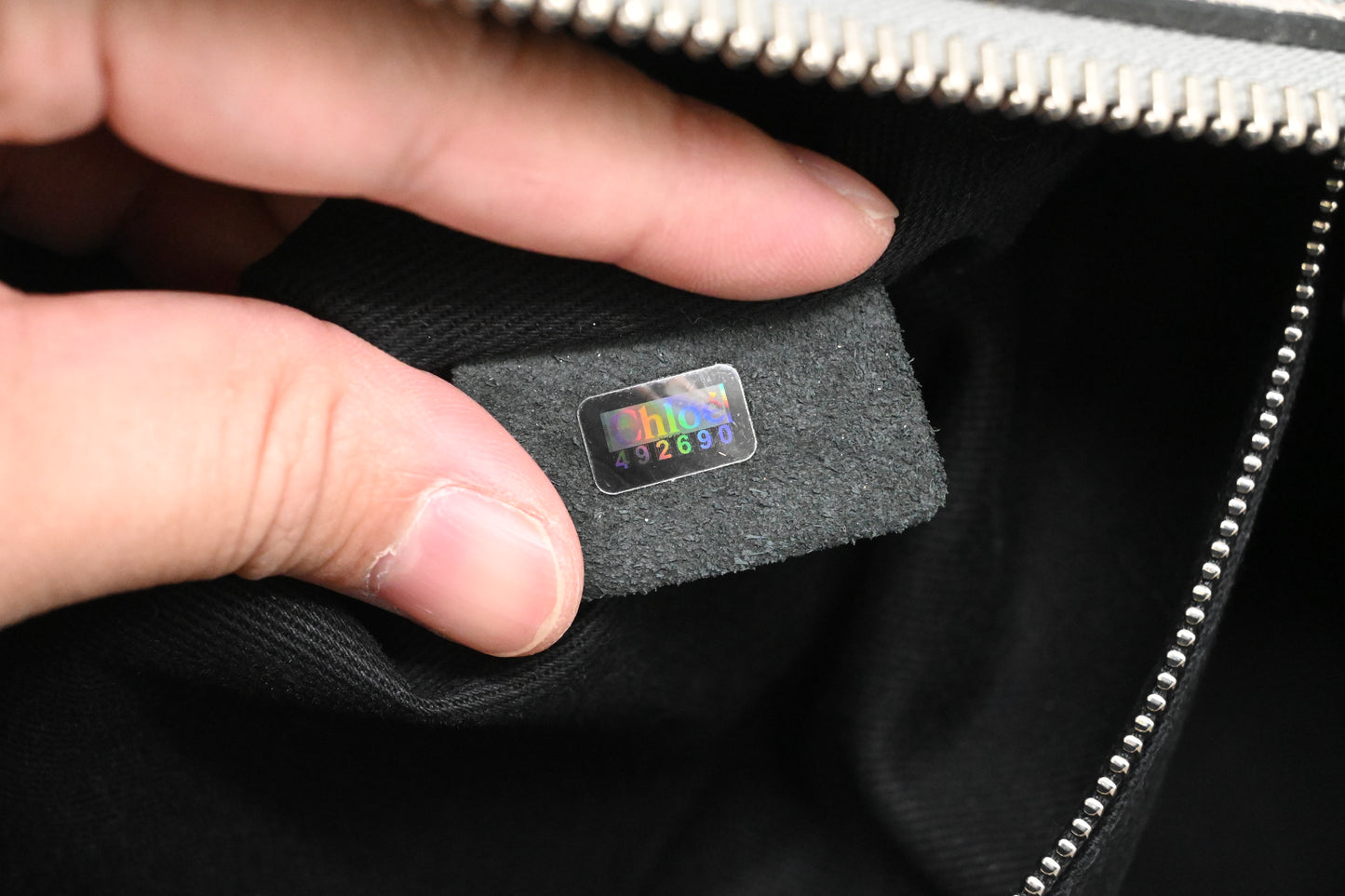 Chloe Paddington Boston Bag in Champagne Leather