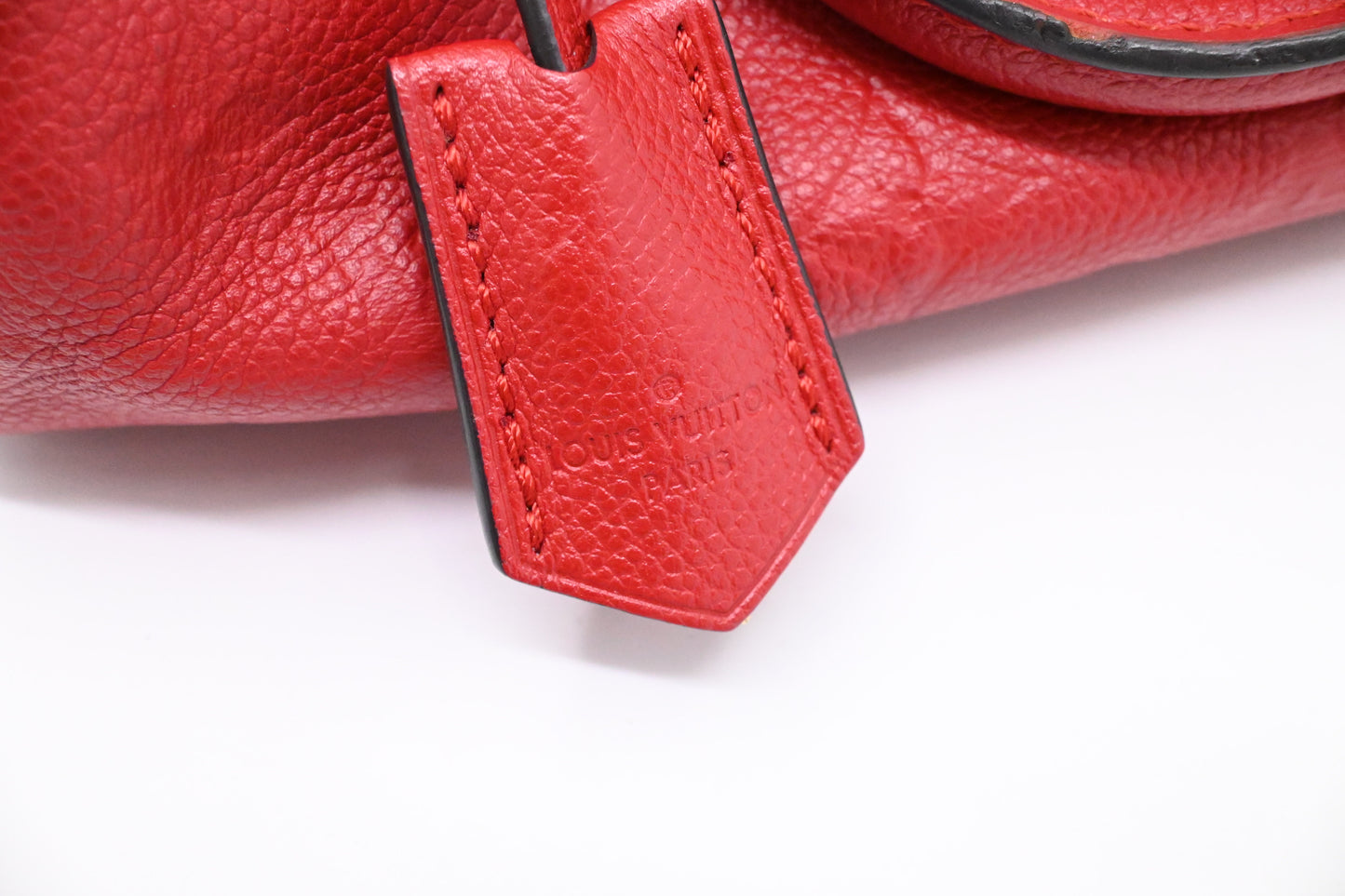 Louis Vuitton Speedy 25 Bandouliere in Red Empreinte Leather