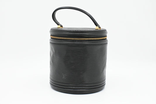Louis Vuitton Cannes in Black Epi Leather