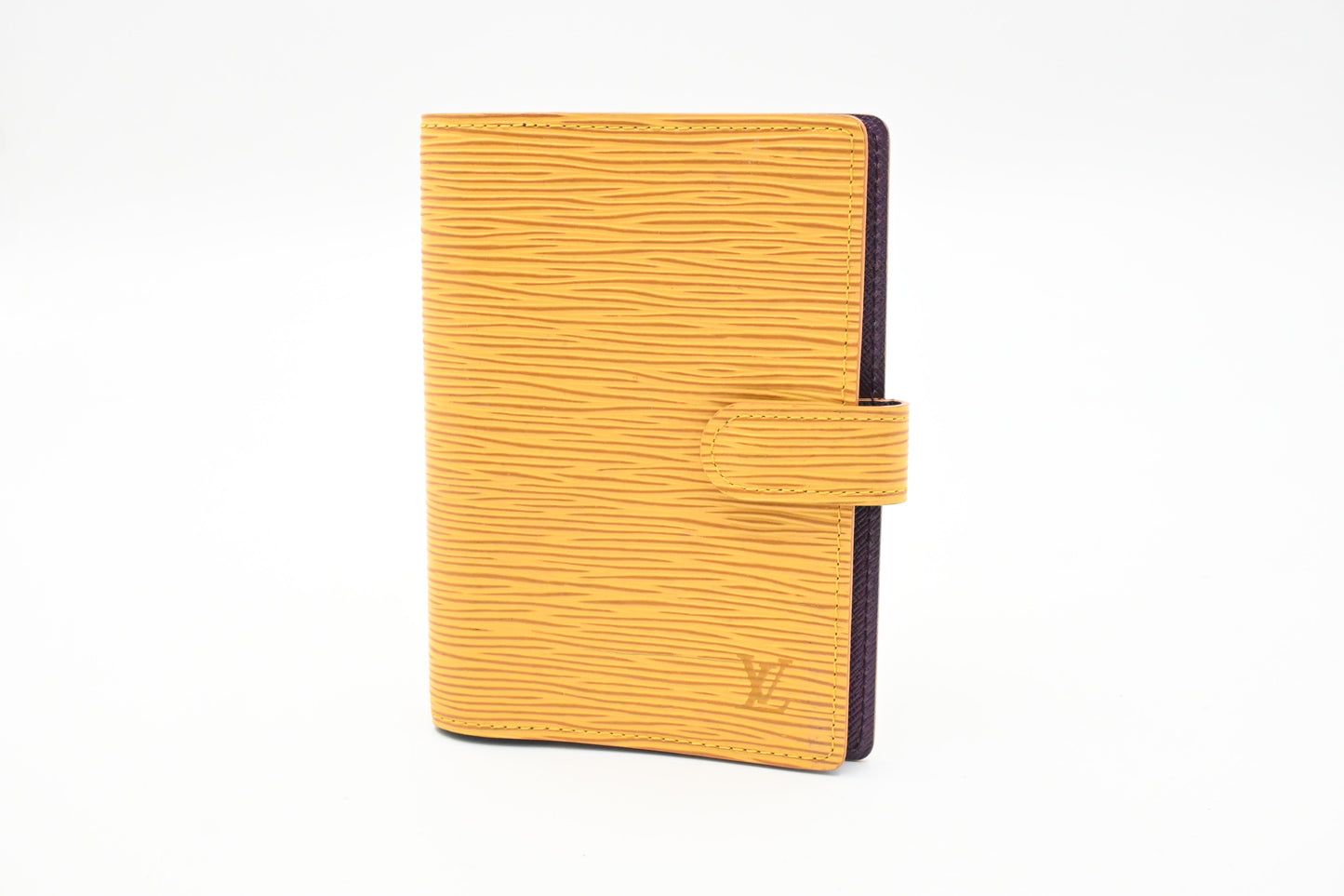 Louis Vuitton Agenda PM in Yellow Epi Leather