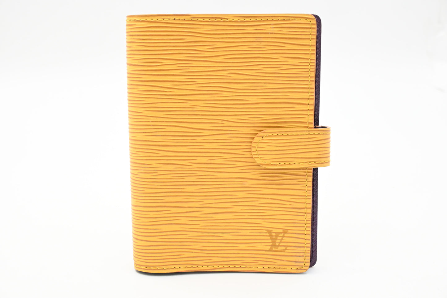 Louis Vuitton Agenda PM in Yellow Epi Leather