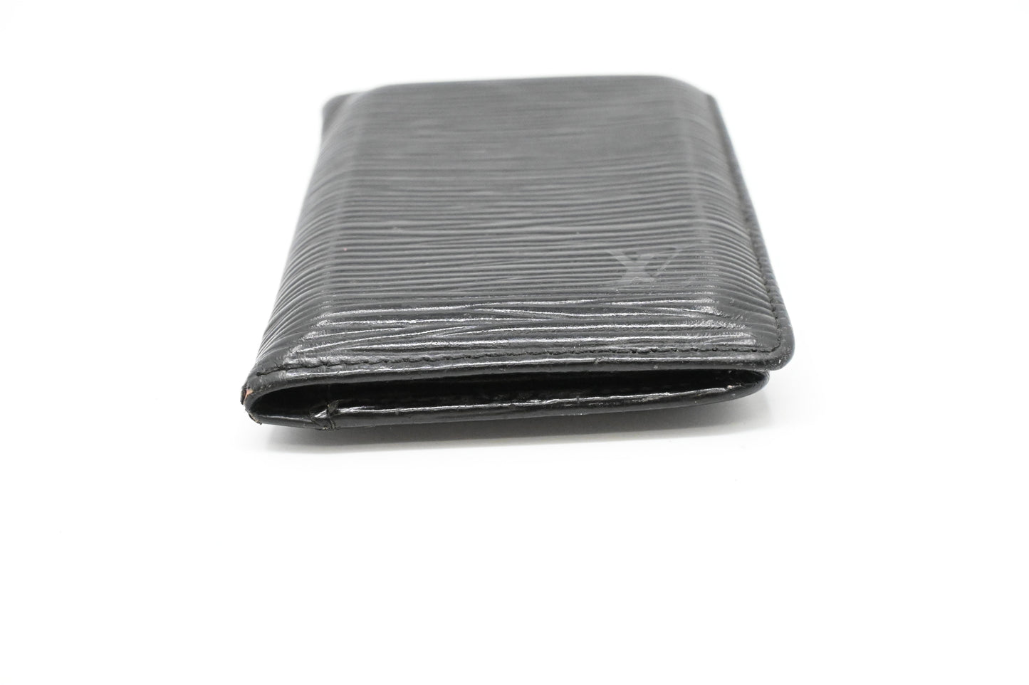 Louis Vuitton Card Case in Black Epi Leather