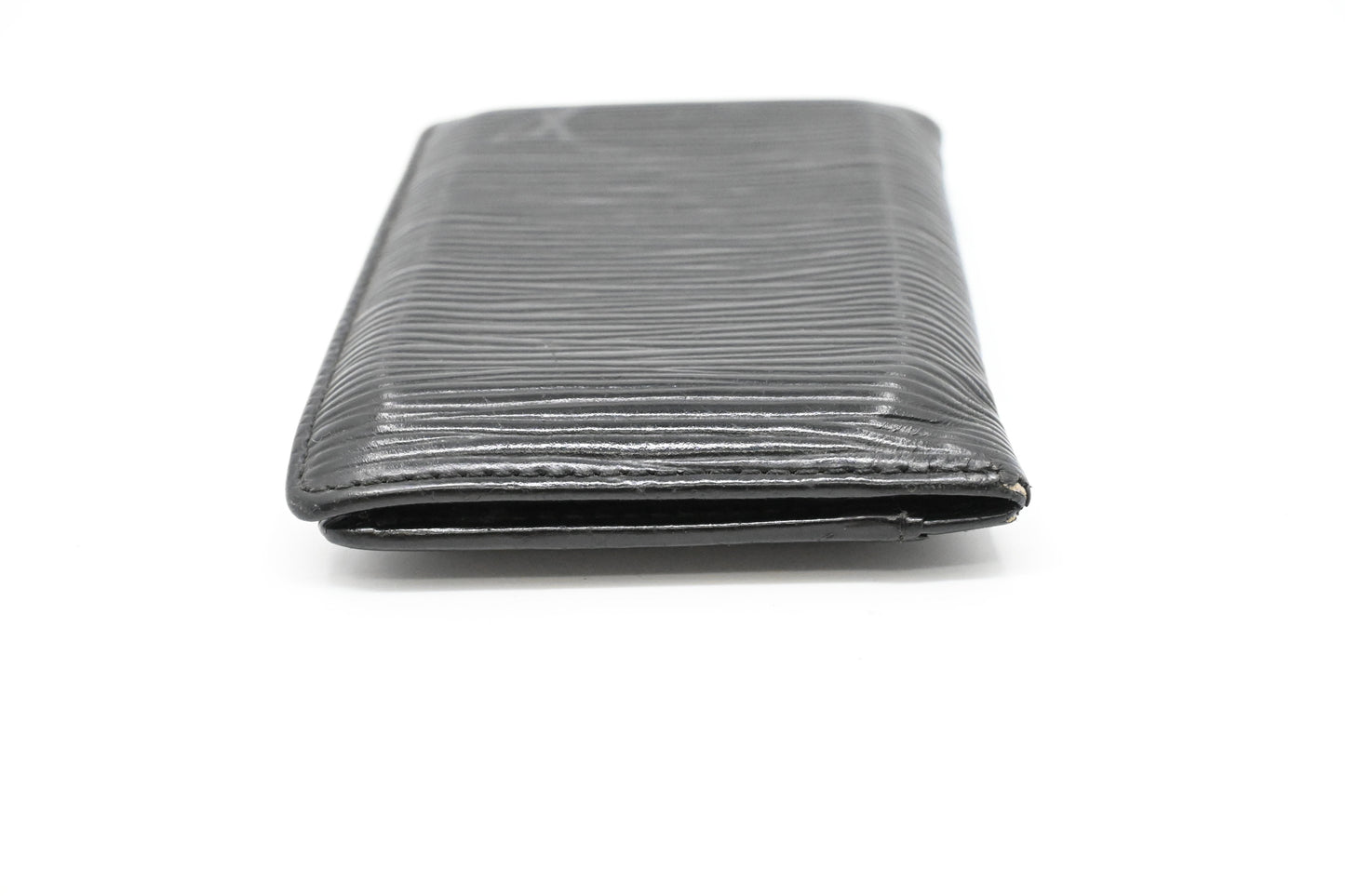 Louis Vuitton Card Case in Black Epi Leather