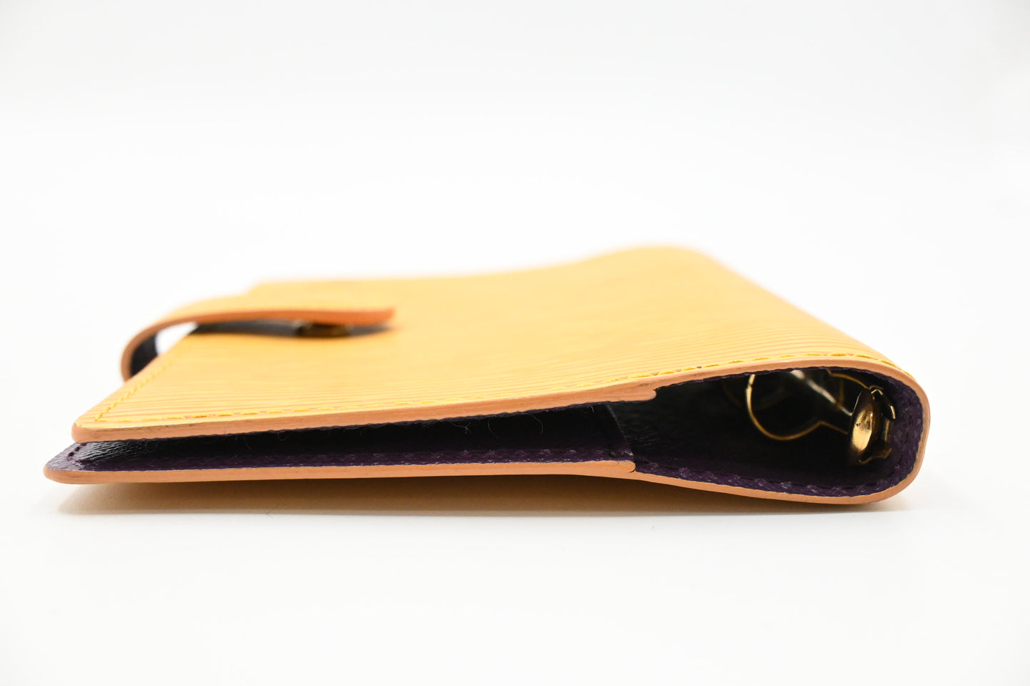 Louis Vuitton Agenda PM in Yellow Epi Leather
