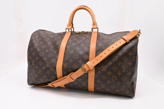 Louis Vuitton Keepall 50 Bandouliere in Monogram Canvas