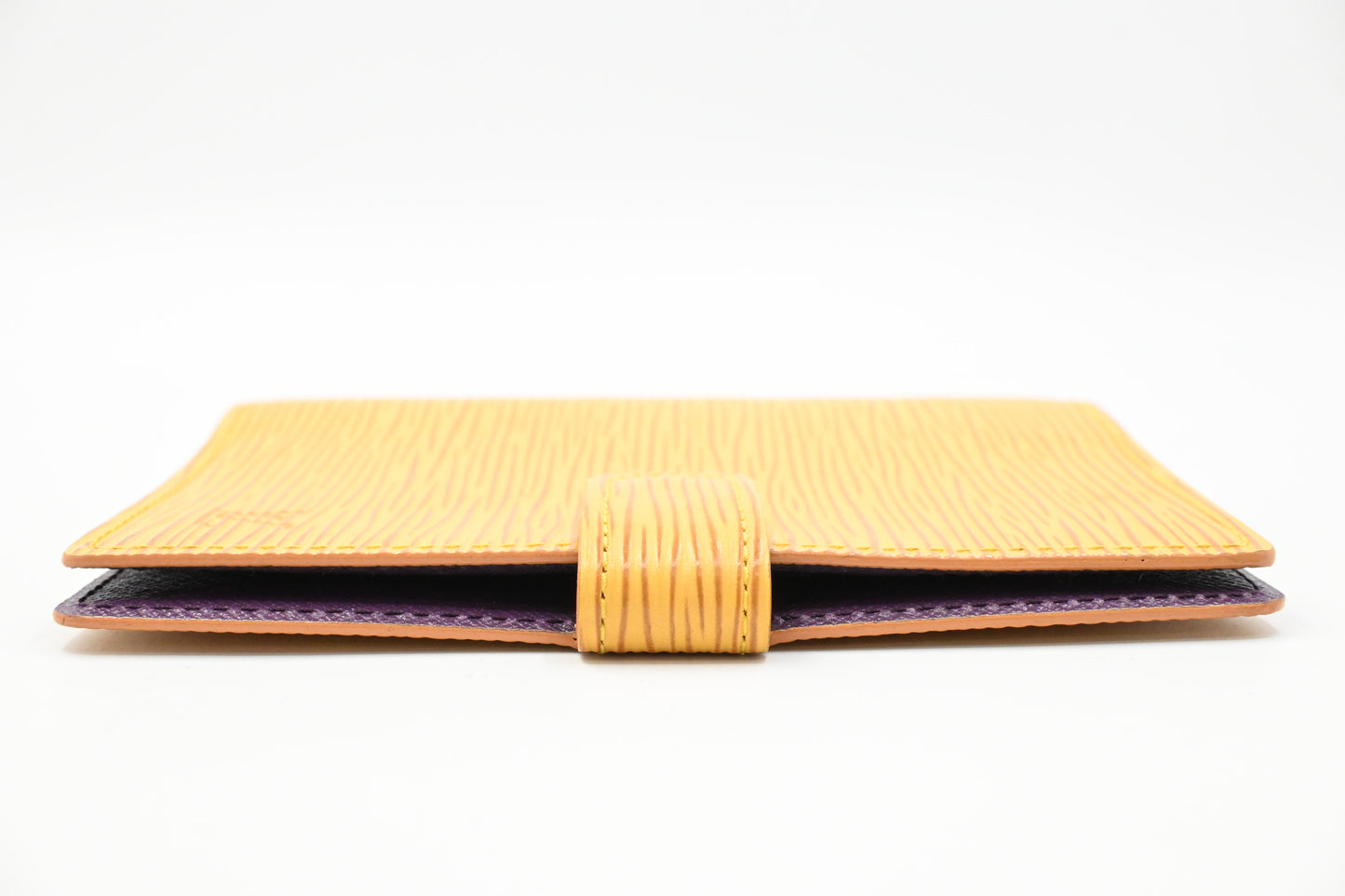 Louis Vuitton Agenda PM in Yellow Epi Leather
