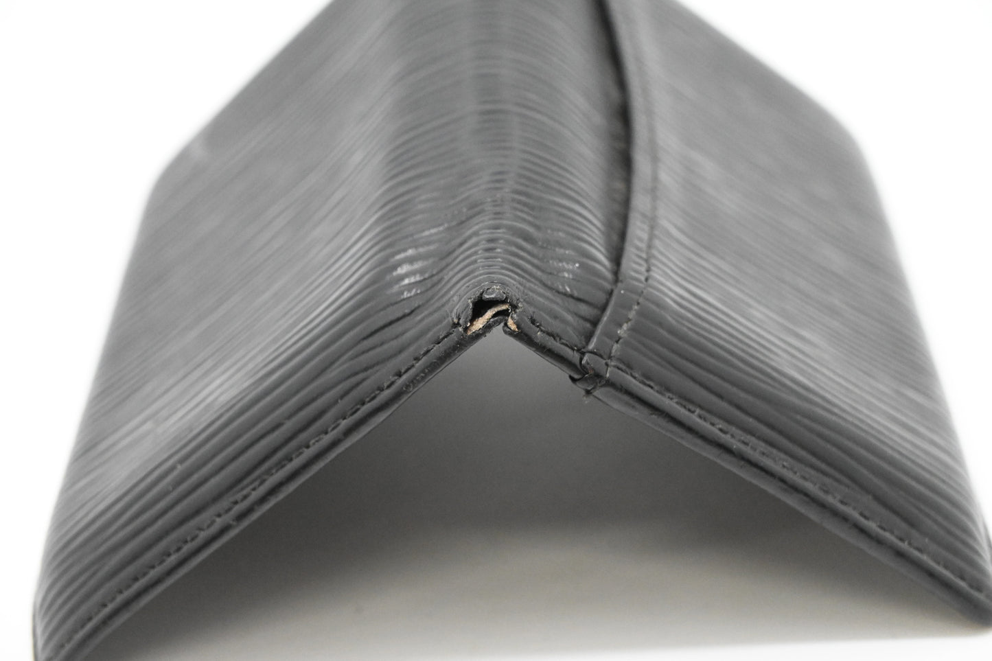 Louis Vuitton Card Case in Black Epi Leather