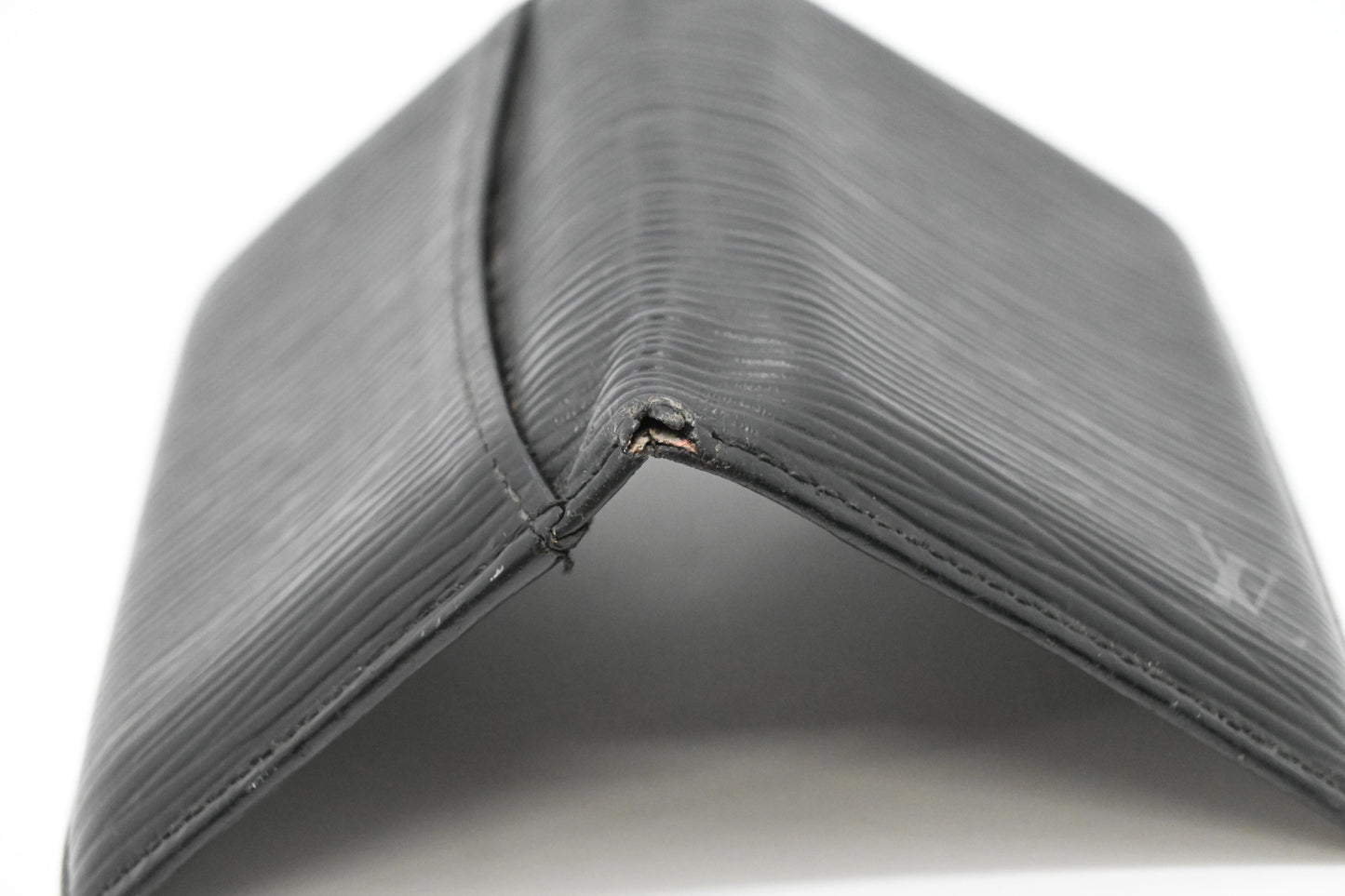 Louis Vuitton Card Case in Black Epi Leather