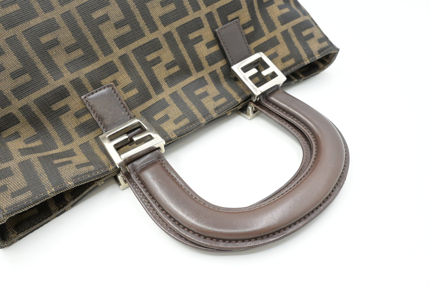 Fendi Handbag in Zucca Canvas