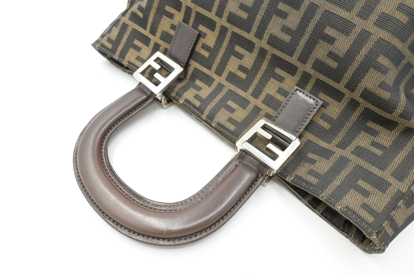 Fendi Handbag in Zucca Canvas