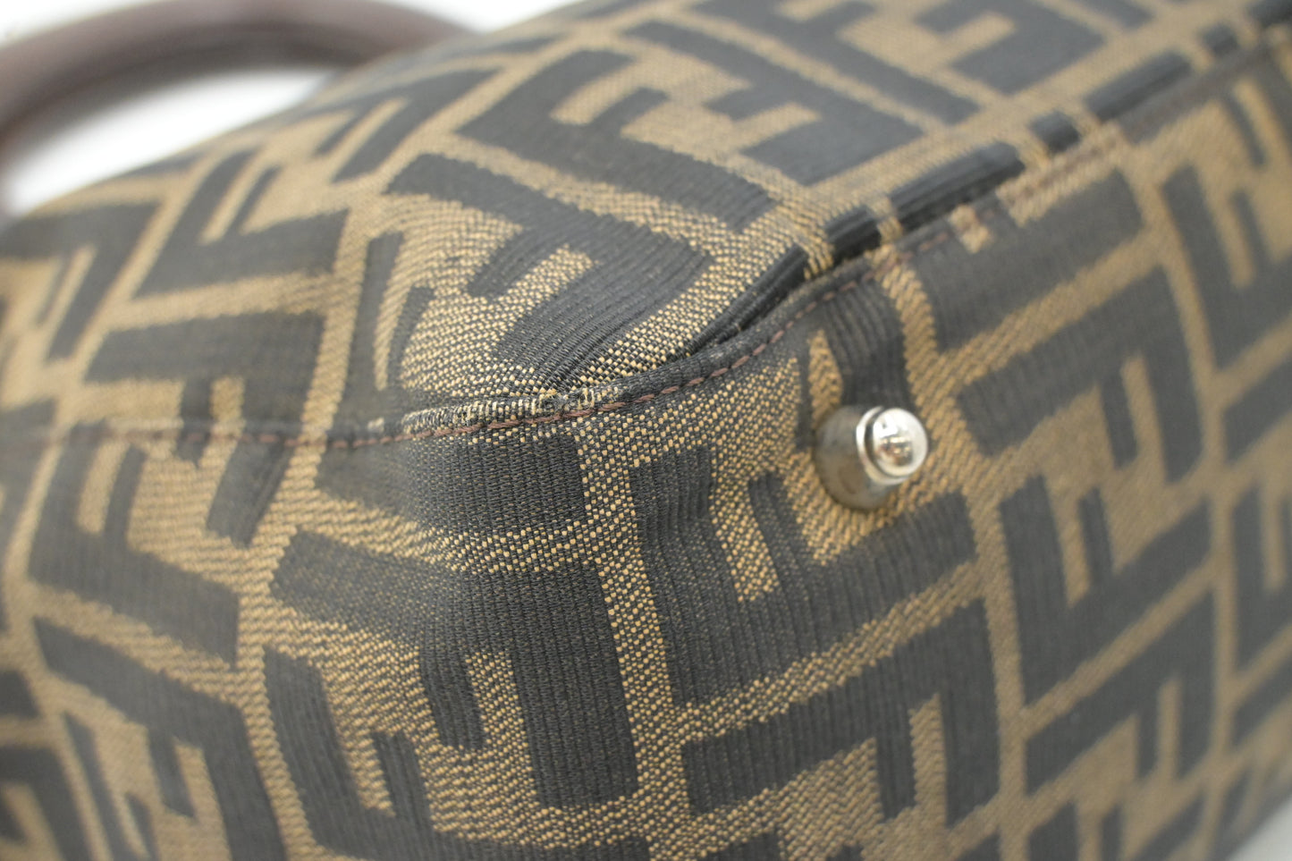 Fendi Handbag in Zucca Canvas