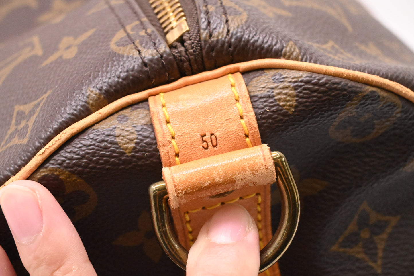 Louis Vuitton Keepall 50 Bandouliere in Monogram Canvas