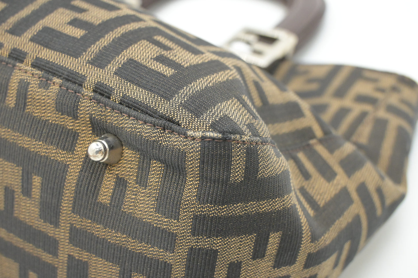 Fendi Handbag in Zucca Canvas