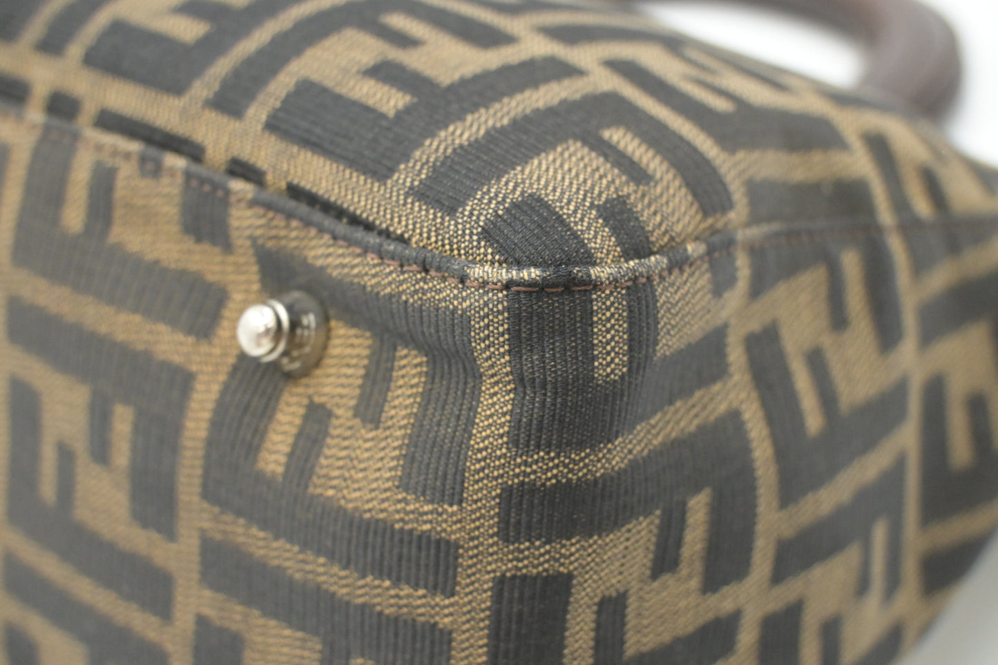 Fendi Handbag in Zucca Canvas