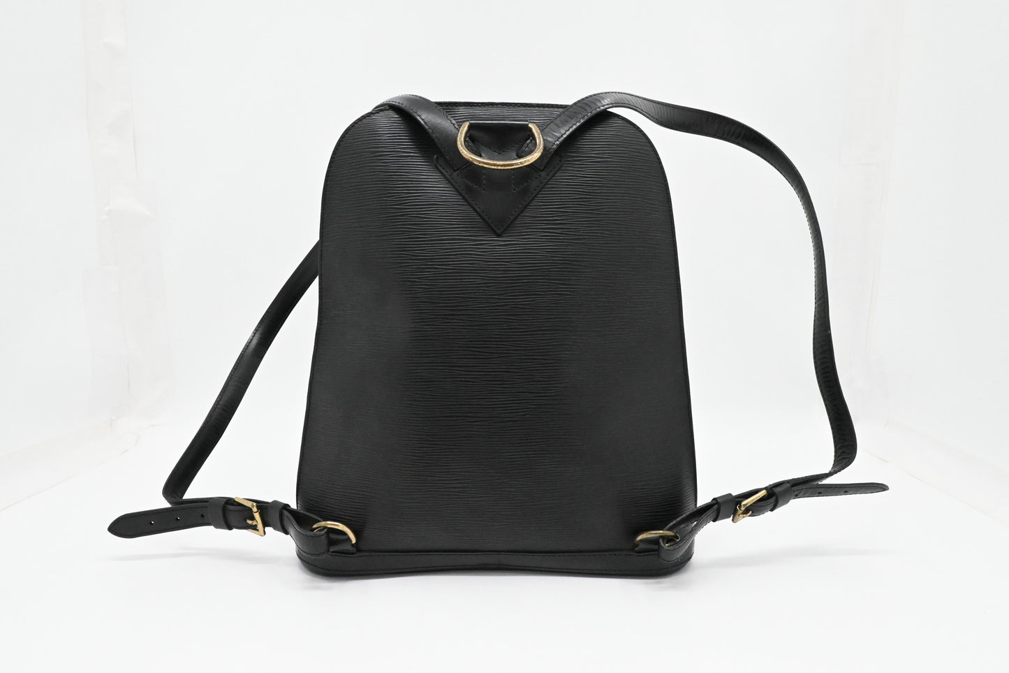 Louis Vuitton Gobelins Backpack in Black Epi Leather