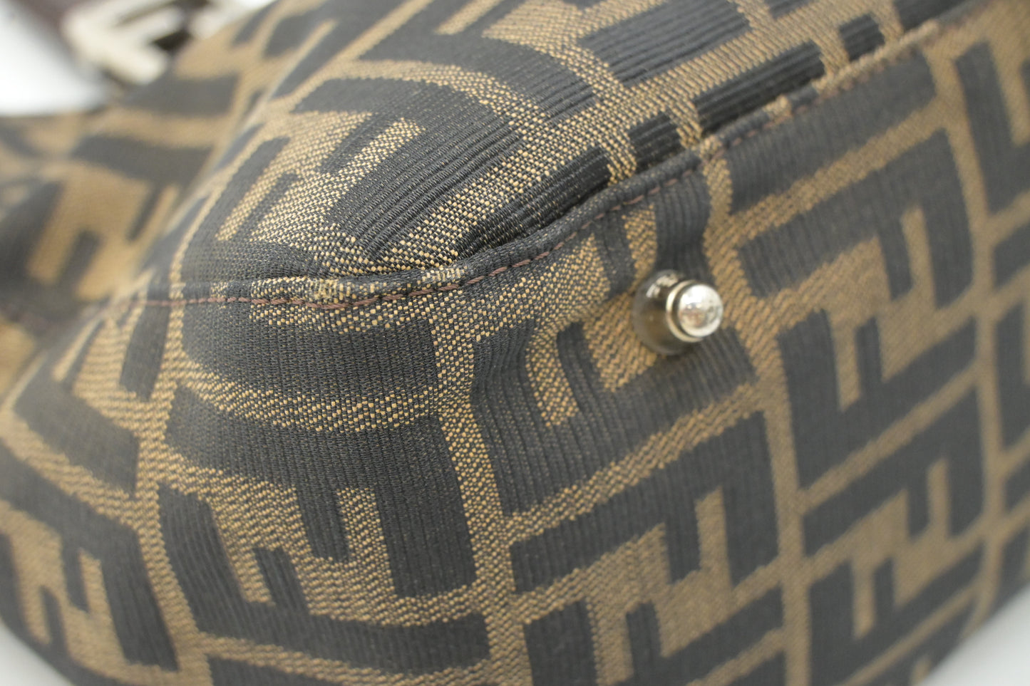 Fendi Handbag in Zucca Canvas