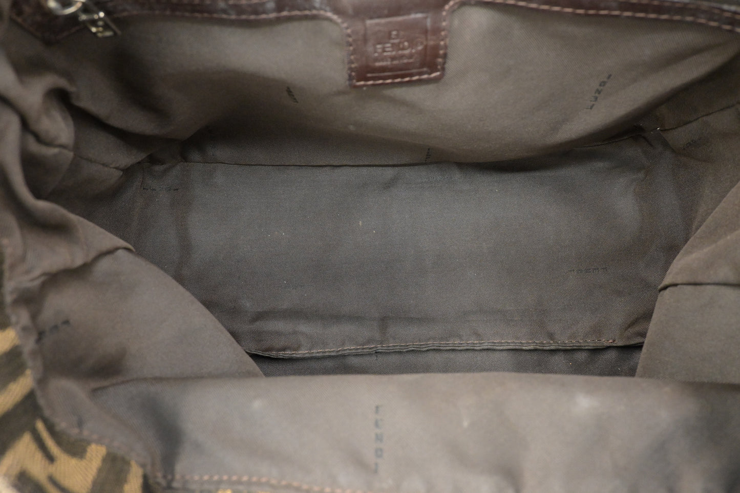 Fendi Handbag in Zucca Canvas