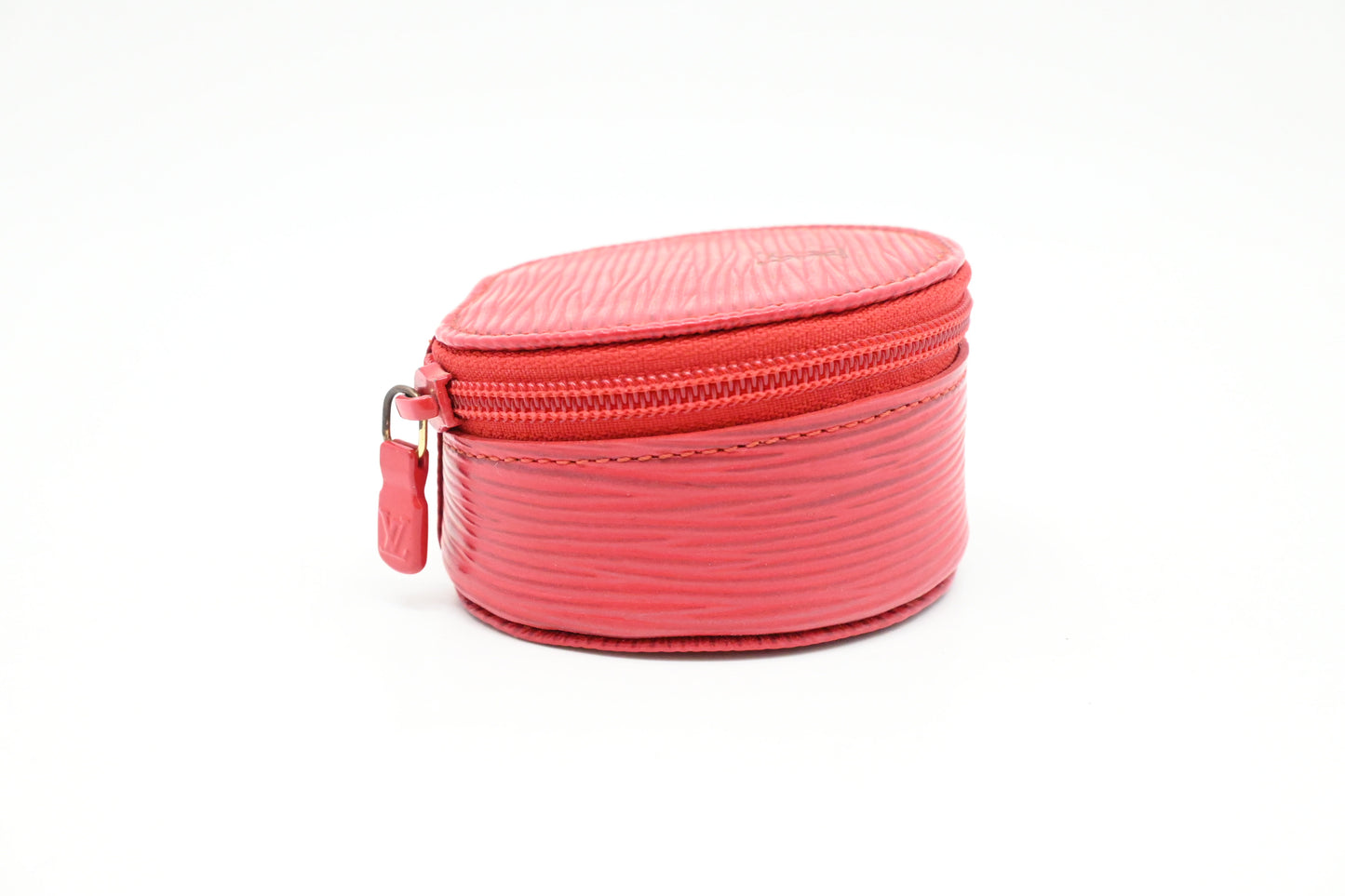 Louis Vuitton Jewelry Case in Red Epi Leather