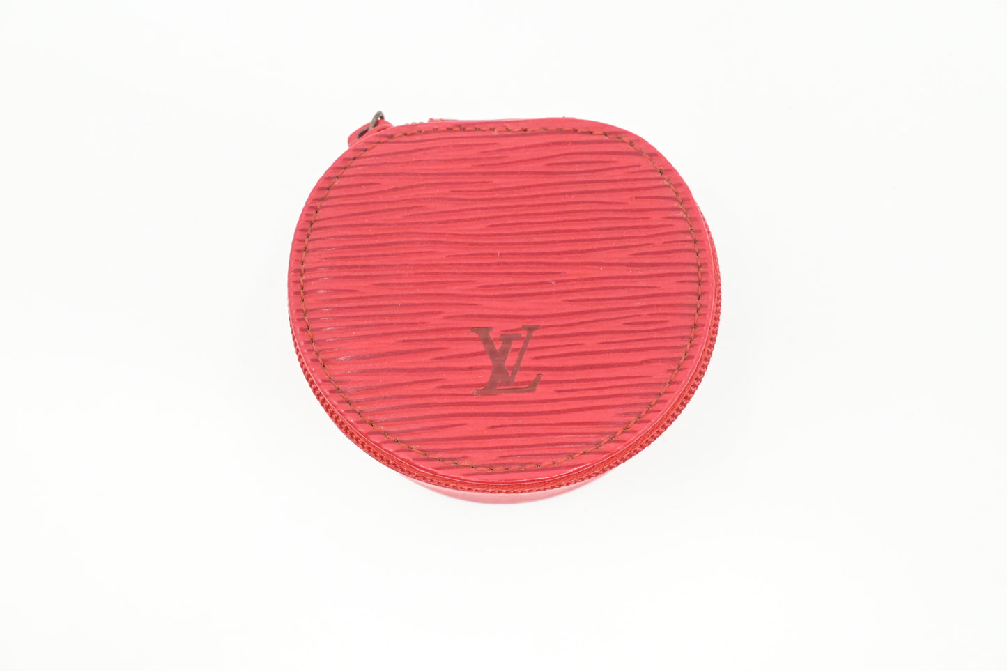 Louis Vuitton Jewelry Case in Red Epi Leather