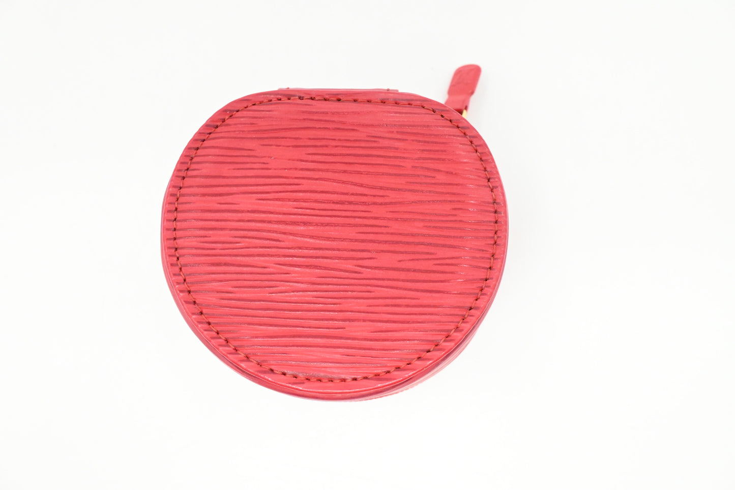Louis Vuitton Jewelry Case in Red Epi Leather