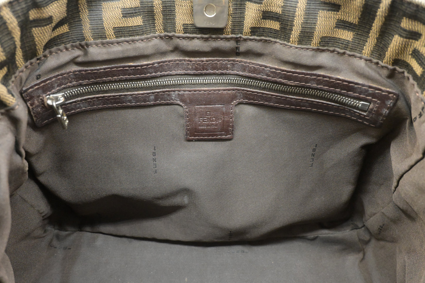 Fendi Handbag in Zucca Canvas