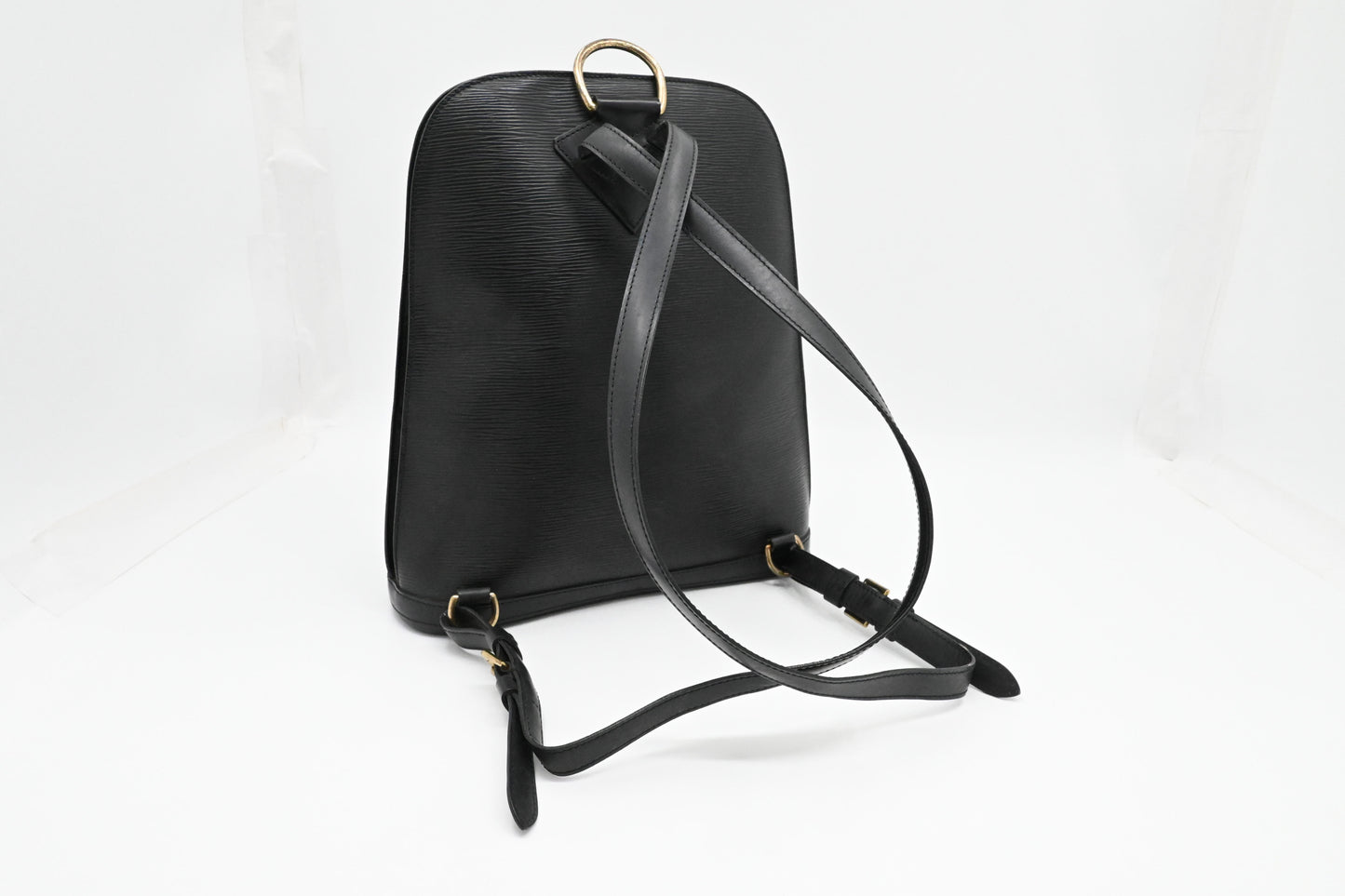 Louis Vuitton Gobelins Backpack in Black Epi Leather