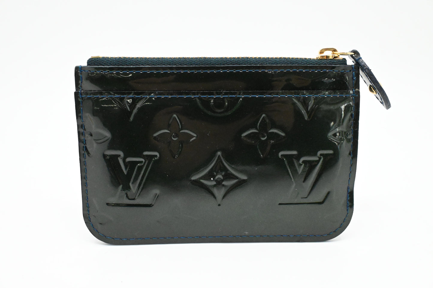 Louis Vuitton Cles NM in Green Vernis Leather