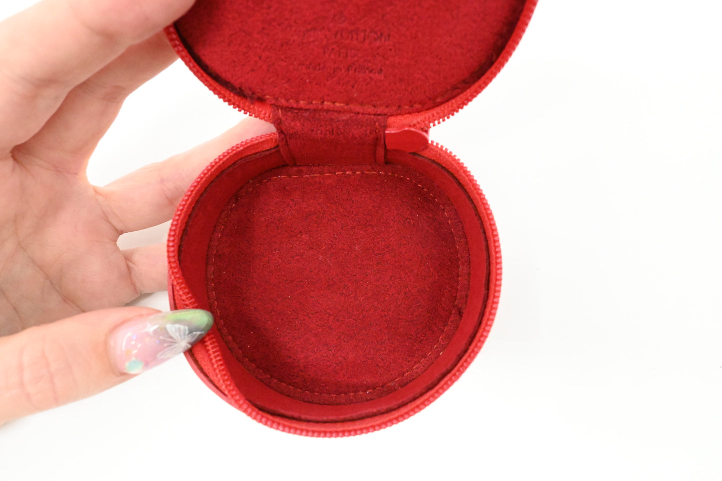 Louis Vuitton Jewelry Case in Red Epi Leather