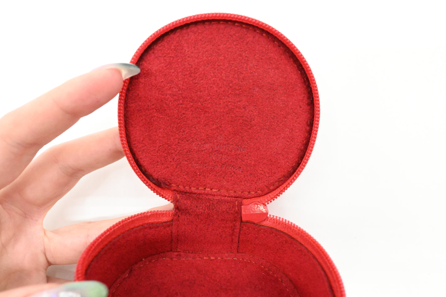 Louis Vuitton Jewelry Case in Red Epi Leather